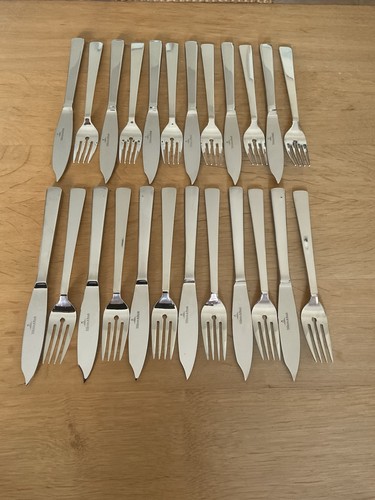 Villeroy and boch set fish - and,