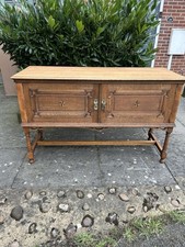 Antique Solid Oak Sideboard