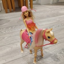 Horse Riding Barbie Doll & Her