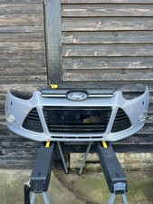 2013 FORD FOCUS ZETEC MK3 COMPLETE FRONT BUMPER MICASTONE SILVER LB 2011-2014