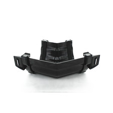 Hunter Regency Gutter Fittings Black 74mm 125mm Outlets Down Pipe Connector Bend