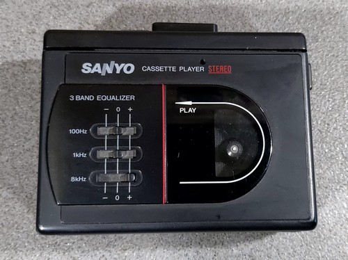 Sanyo gp28 portable cassette - sanyo,