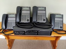 NEC SL2100 VOIP Phone System with 4 x Digital Handsets