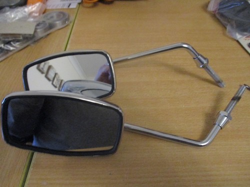 Nos honda c100 type mirrors - type,