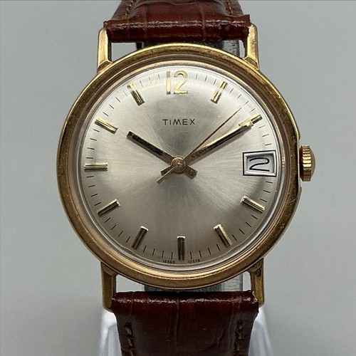 Vintage timex mens watch 34mm - vintage,