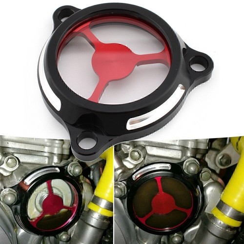 Engine oil filter red cover - oil,