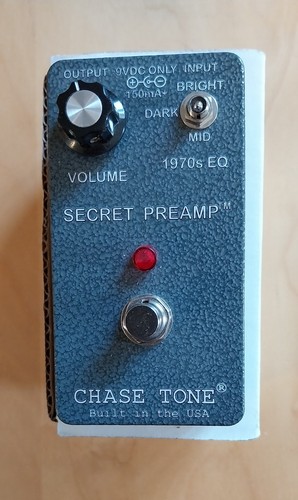 Chase tone secret preamp - chase, pedal