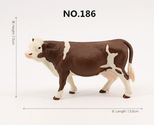 Hereford Bull Toy Figure –