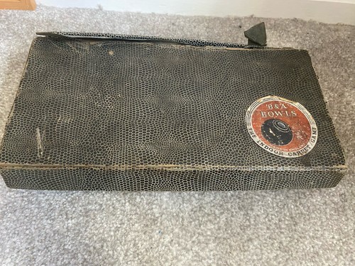 Vintage indoor carpet bowls - vintage,