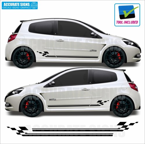 Stickers for renault - stickers, side