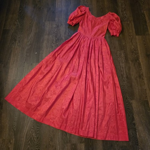 Vintage 1980s red bridesmaid - 1980s,