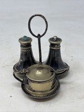 Vintage epns cruet set - epns,