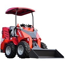 2025 New Seated Mini Skid Steer Loader Wheeled B&S 23HP EPA Engine