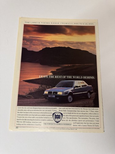 Original vintage lancia thema - original,