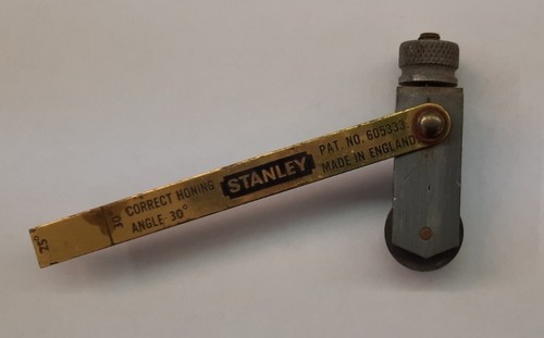Stanley plane iron honing - iron,