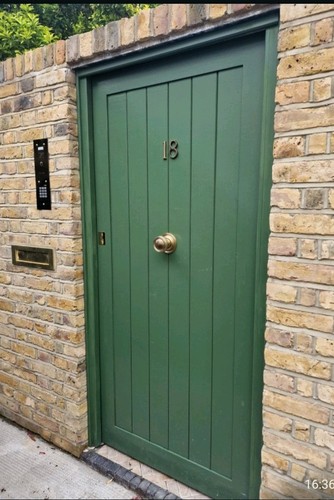 Garden gate handmade wooden - gate,
