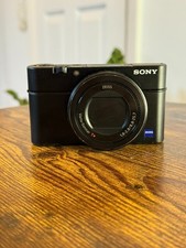 Sony Cyber-shot RX100 III M3 Digital Camera 20MP Zeiss Lens See Description