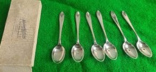 Set Of 6 EPNS Tea Spoons