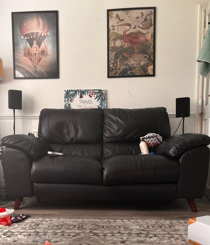 Leather electric recliner - electric, sofa
