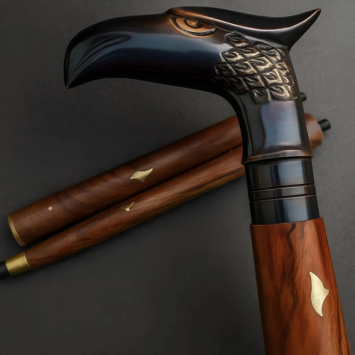 Luxury eagle head wooden - luxury,