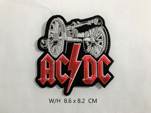 Acdc rock band embroidered - band,