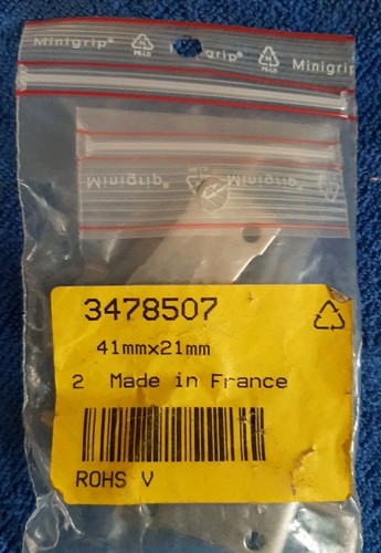 Spring loaded shoot bolts - bolts, x2