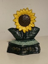 Vintage Cast Iron Sunflower