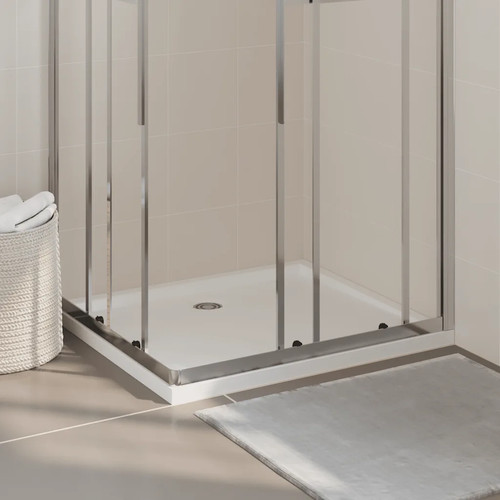 Vidaxl white rectangular abs - white,