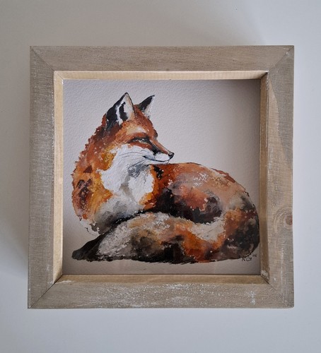 Fox original painting - original,