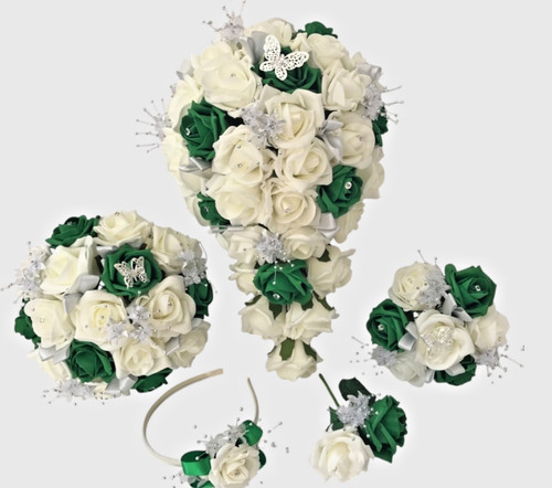 Wedding bouquets emerald - bouquets,