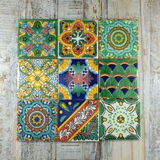MEXICAN TILES Large BOTANICS9