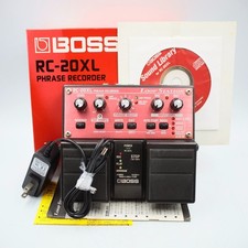 BOSS RC-20XL Loop Station Looper Sampler Phrase Recorder With Box Power Supply