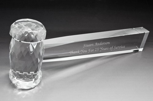 Personalised optic crystal - personalised,