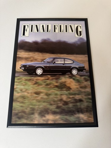 Framed original mk3 ford capri - framed,