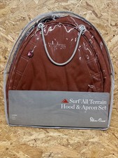 Silver Cross Surf All Terrain Hood and Apron BNIB Nevada Burnt Orange