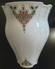 Royal Tara fine bone china Celtic Spirit Ireland DesignVase Vintage Rare As New 