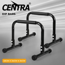 Centra Parallel Dip Bar Station Gym Parallettes Workout Crossfit Calisthenics