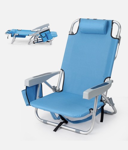 Folding backpack beach - folding, chair