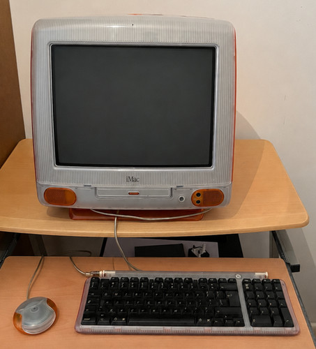 Apple imac tangerine - g3, 333mhz