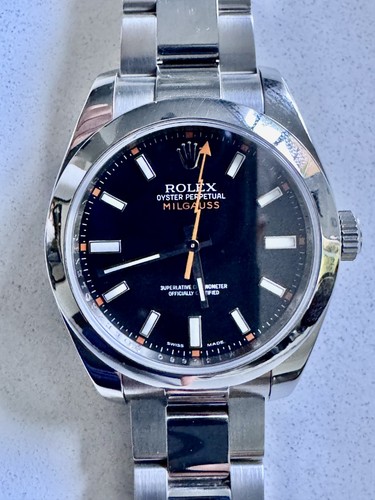 Rolex milgauss 116400 black - milgauss,