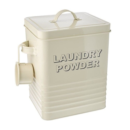 Laundry powder tin storage - powder, box