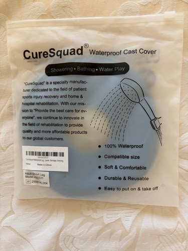 Curesquad waterproof leg - curesquad, cast