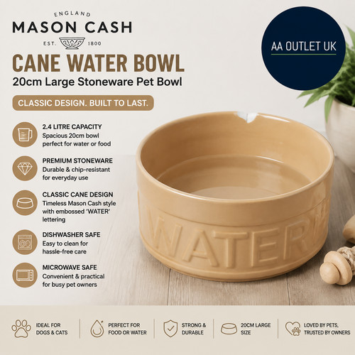 Mason cash cane - food, water