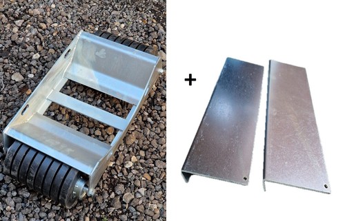 Recovery roller moving skate - roller,