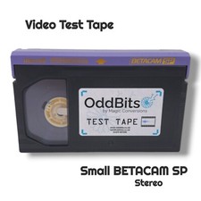 OddBits Video Test Tape - Small BETACAM SP Stereo Sound