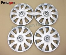 New Genuine Renault Trafic 2015- 16" Set Of 4 Wheel Trims 403156650R