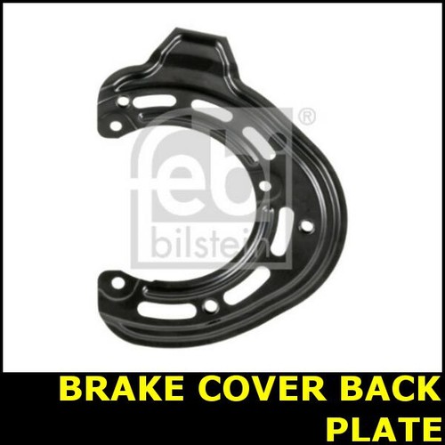 Brake cover back plate front - brake,