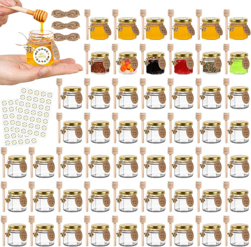 Mini honey jars with - mini,