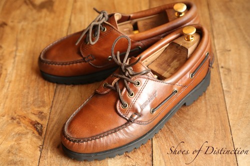 Sebago tan brown leather - brown, boat