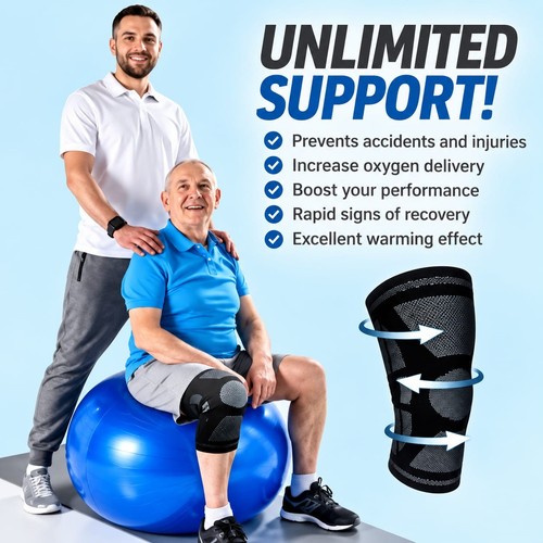 Knee support compression - support,
